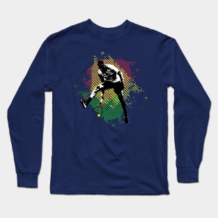 nick kyrgios tweener tennis shot between the legs Long Sleeve T-Shirt